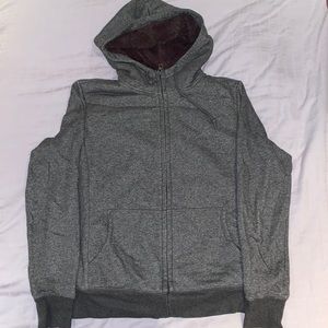 Uniqlo PILE-LINED LONG-SLEEVE FULL-ZIP HOODIE